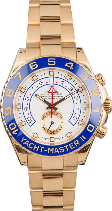 gold yachtmaster ii